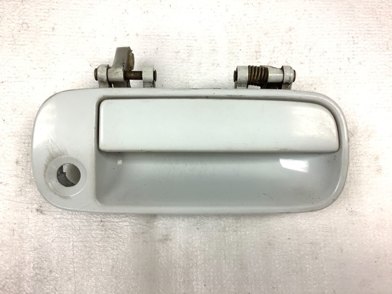 90-93 Integra Right (Front) Door Exterior Outside Pull Handle White Used OEM