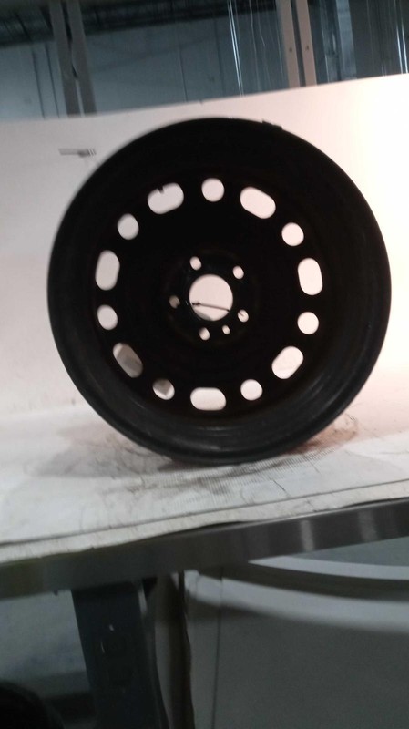 2015 MAZDA 3 Wheel 16x6.5 Black Steel OEM 9965D16560 148k Miles
