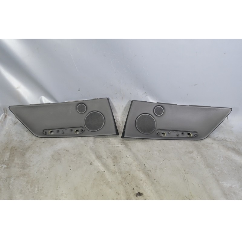 2001-2006 BMW E46 M3 Convertible Rear Lateral Trim Inserts Pair Black Napa OEM