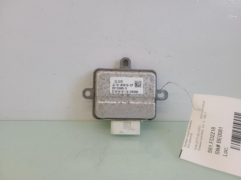 DIFFERENTIAL CONTROL MODULE JL1A4C016CF FITS 2018 NAVIGATOR 582597