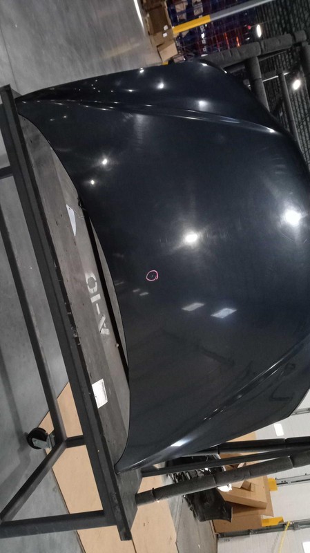 2011 Hyundai Santa Fe Hood Panel Blue Dented OEM 664000W001 4DR SUV