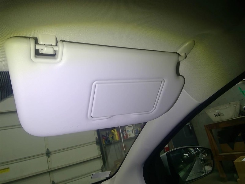 Passenger Right Sun Visor Electric EV Fits 13-18 FOCUS 1741132