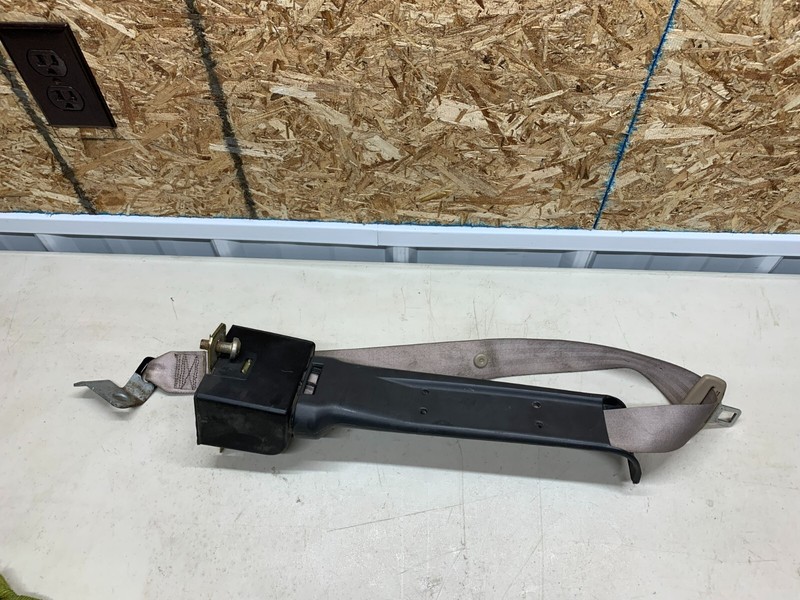 1999-2004 Ford Mustang Right Passenger Rear Seat Belt Retractor Assembly Tan OEM