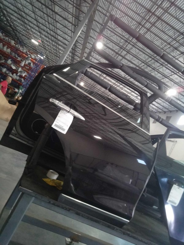 2015 INFINITI QX50 Rear Right Door Black DENT 126K OEM Replacement Part