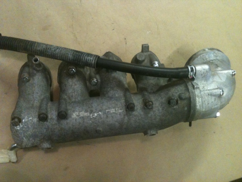 08 Yamaha VX 110 Headers Exhaust Manifold with Elbow Pipe and Bolts VX110