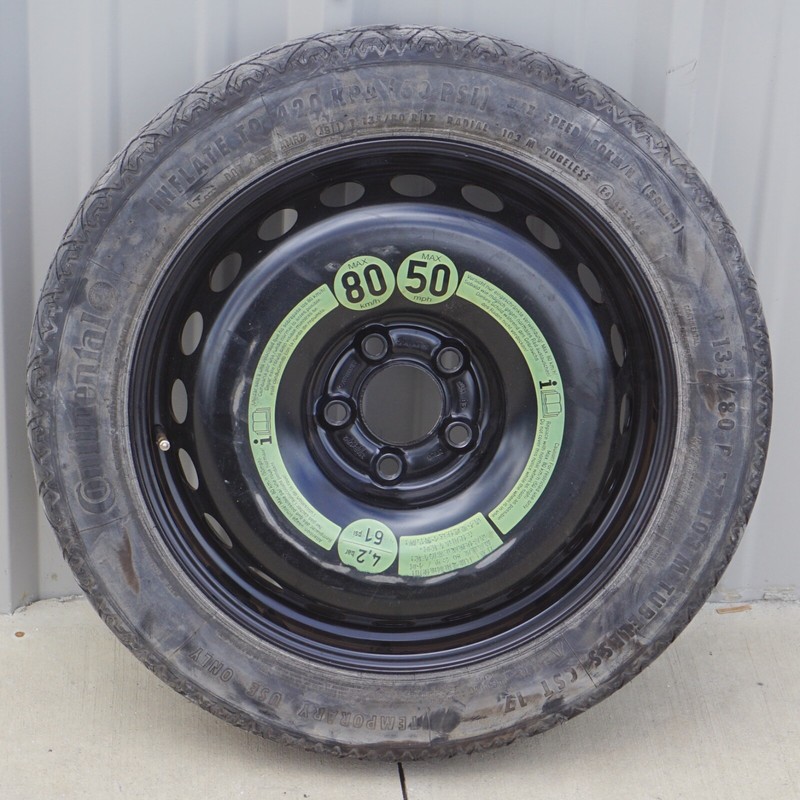 10-16 Mercedes E350 E550 E400 Spare Tire T135/80R17A2074000102 OEM