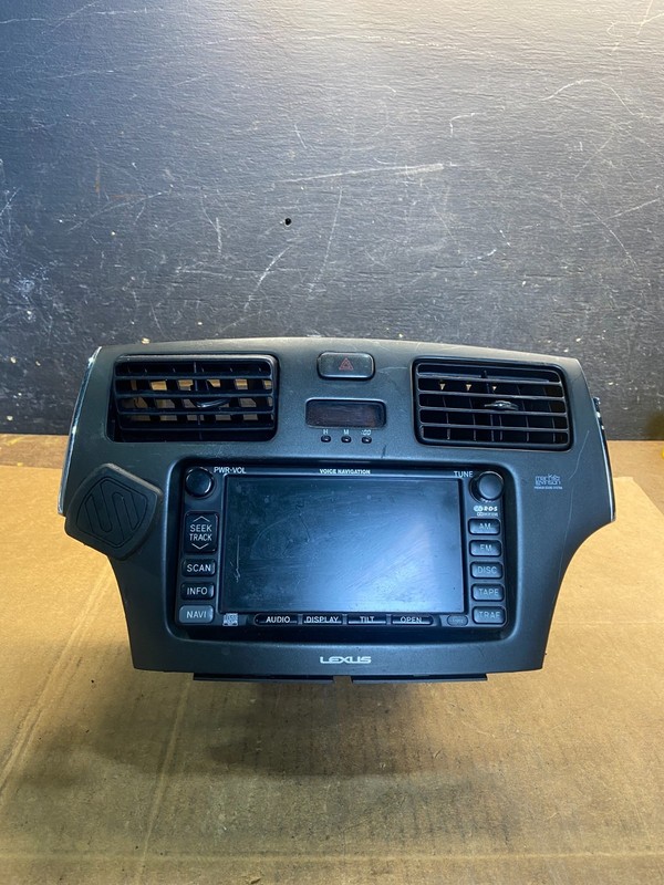 2002-2003 Lexus ES330 Es300 Radio Screen Display Air Vent Bezel OEM Y4003 DG