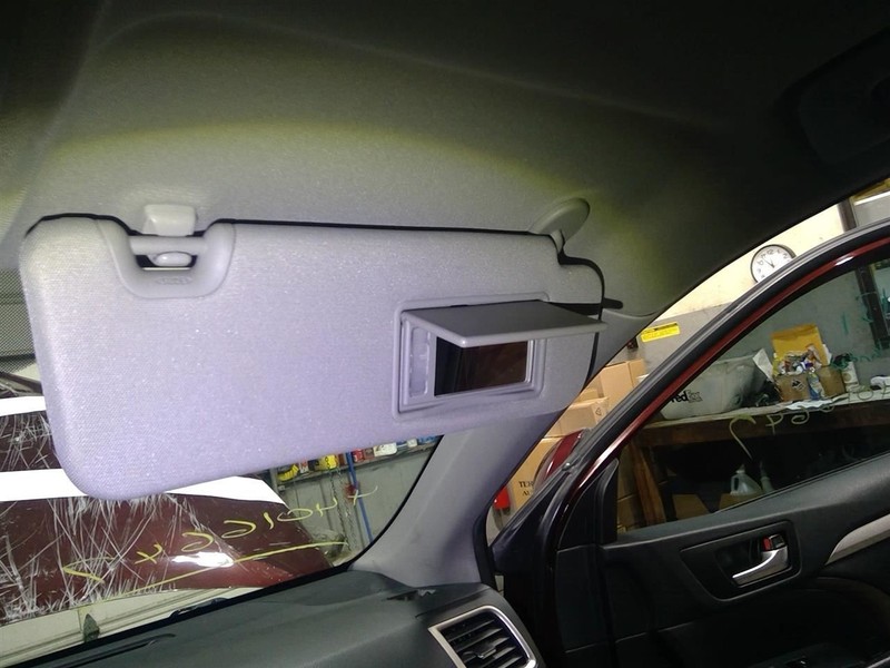 Passenger Right Sun Visor Illuminated Fits 14-19 HIGHLANDER 1777949