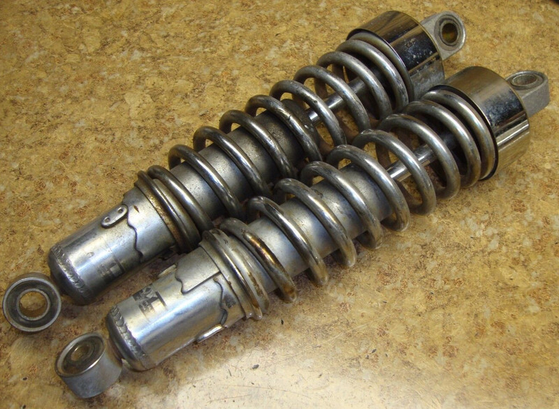 1980 Yamaha XS1100 XS 1100 Rear Shocks Suspension Back Left Right 80