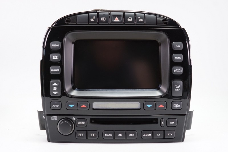 JAGUAR XJ8 XK8 Radio AM-FM CD Navigation Navi Unit Info Display OEM 2003 - 2005