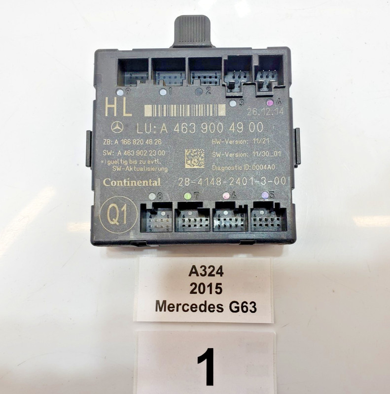 ✅ 2013-2018 OEM Mercedes W463 G63 AMG Rear Left Driver Door Control Module Unit