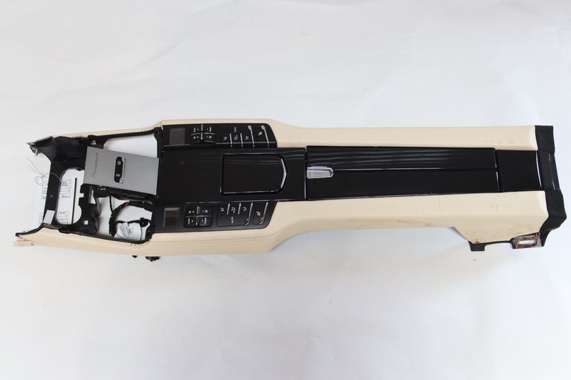 2010-2016 PORSCHE PANAMERA REAR CENTER CONSOLE PANEL W/ CLIMATE CONTROL OEM