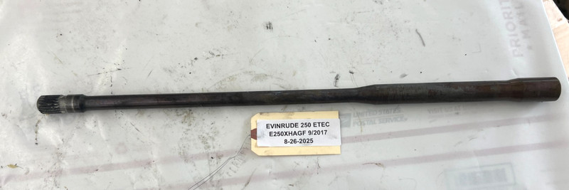 Evinrude G2 150-300 HP 2 Stroke 2.7 3.4 L Upper Drive Shaft 25" PN 0357070