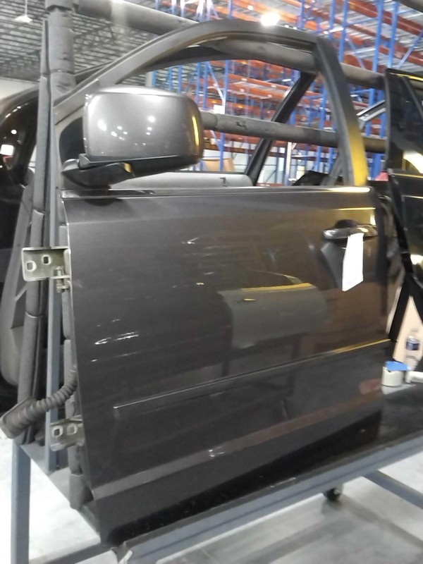 2017 Dodge Caravan Left Front Door Grey OEM 38515 Used 137K Miles