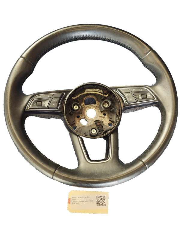 Used Oem Audi Steering Wheel for 2017-2019 A4 2.0L AWD