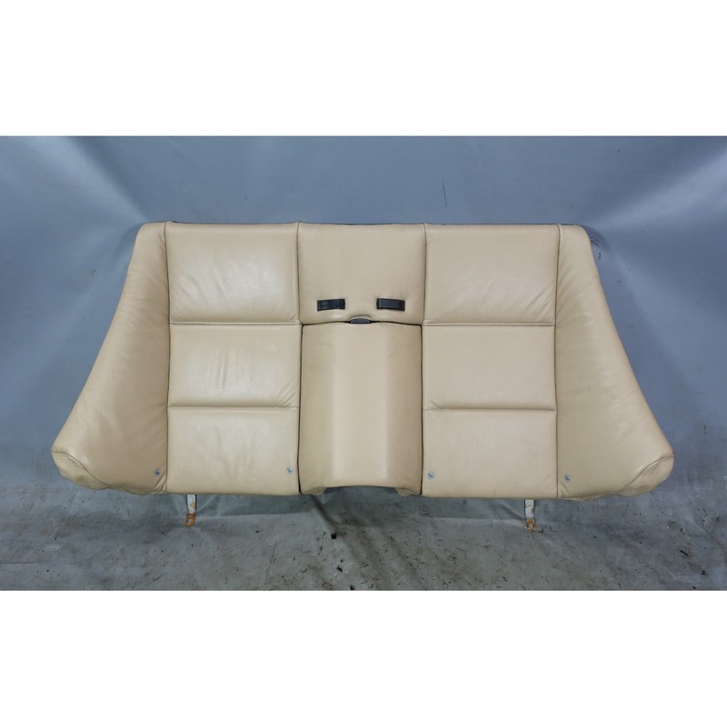 2000-2006 BMW E46 3-Series Convertible Rear Seat Backrest Beige Leather OEM