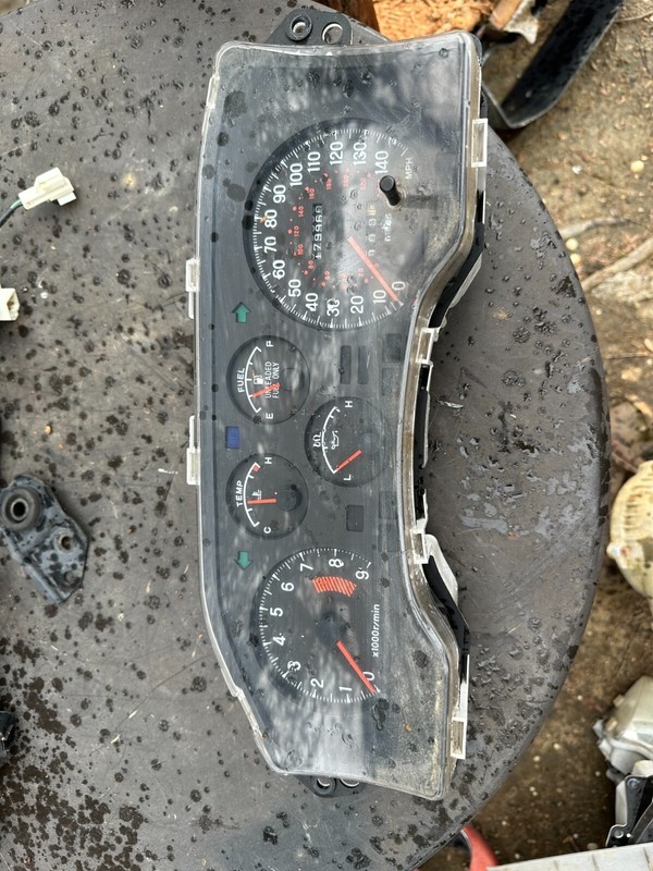 91-94 ECLIPSE TALON 2.0 N/T NT 4G63 INSTRUMENT SPEEDOMETER GAUGE CLUSTER 179K