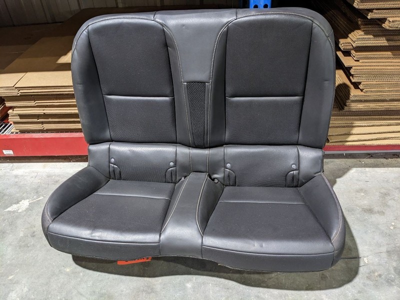 10-15 Camaro SS Convertible Leather Seats Upper Lower Rear Seat Set 1192613