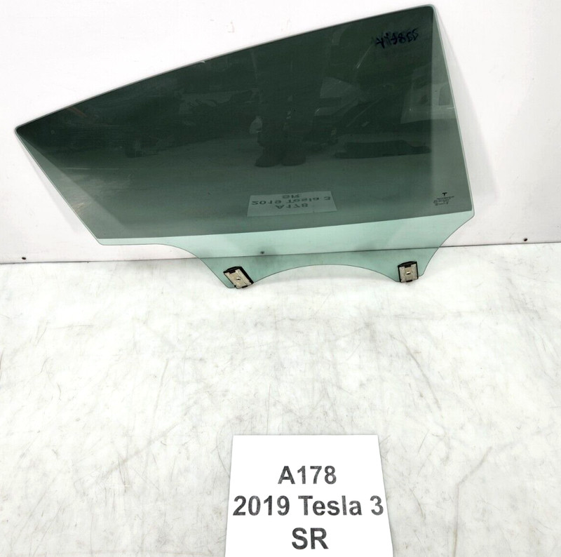 ✅ 2017-2020 OEM Tesla Model 3 Rear Right Passenger Side Door Window Glass Tint