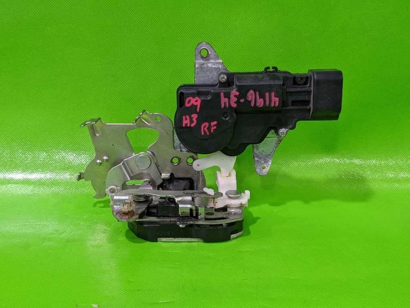 07-10 HUMMER H3 PASSENGER RIGHT FRONT DOOR LOCK LATCH OEM 4196-34