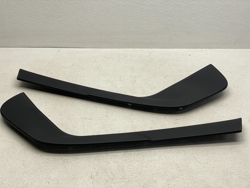 2012-2016 TESLA MODEL S LEFT & RIGHT CENTER CONSOLE LOWER TRIM PANEL SET OEM