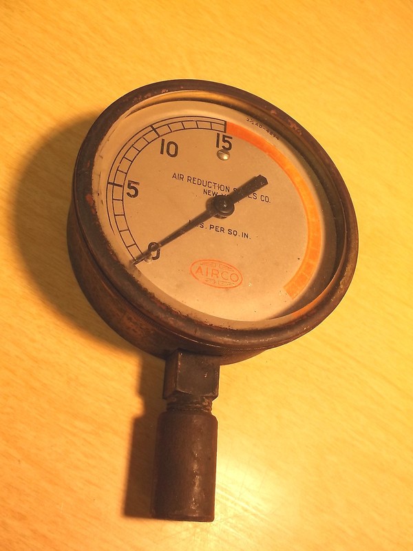 USED AIRCO GAUGE 8410015 31/2AD-4894 FREE SHIPPING