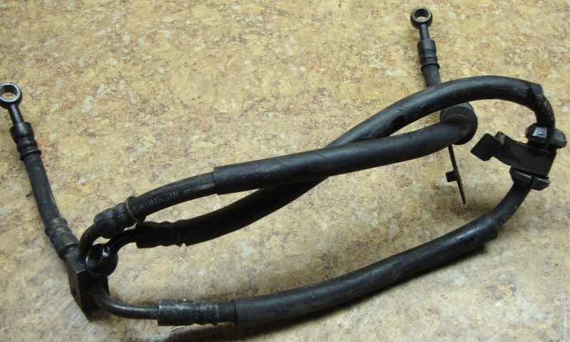 2002 Honda CBR600F4 CBR 600 F4 CBR600 Front Disk Brake Fluid Lines Hose L5