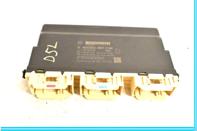15-19 Mercedes W205 C300 GLC300 C400 Front Left Side Seat Control Module OEM
