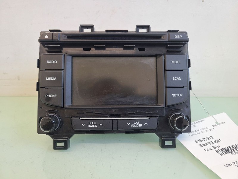 Audio Equipment Radio Receiver AM-FM-CD-MP3-satellite Fits 15 SONATA 582818