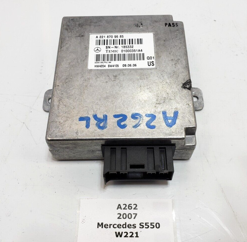 ✅ 2007-2014 OEM Mercedes W221 S550 Voice Language Communication Control Module