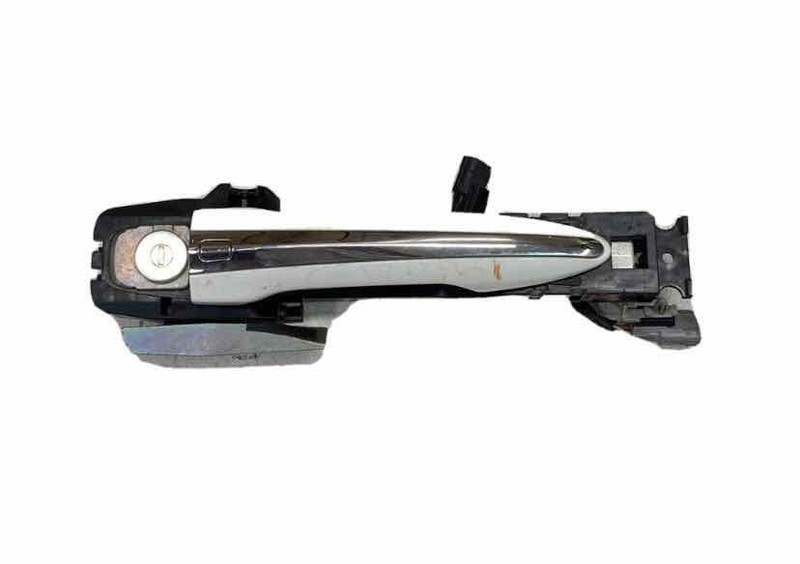 14 19 INFINITI Q50 FRONT LEFT OUTSIDE DOOR HANDLE LH WHITE ASSY OEM 806414GA4A