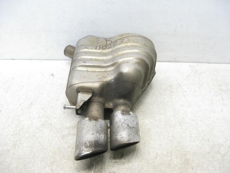 13-17 AUDI 8T S5 FULL REAR RIGHT SECTION EXHAUST PIPE MUFFLER OEM 110223