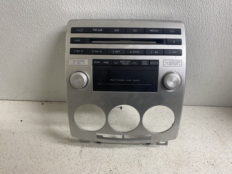 2006-2007 Mazda 5 6 CD Disc Radio Stereo Bezel Changer Cover Trim Oem