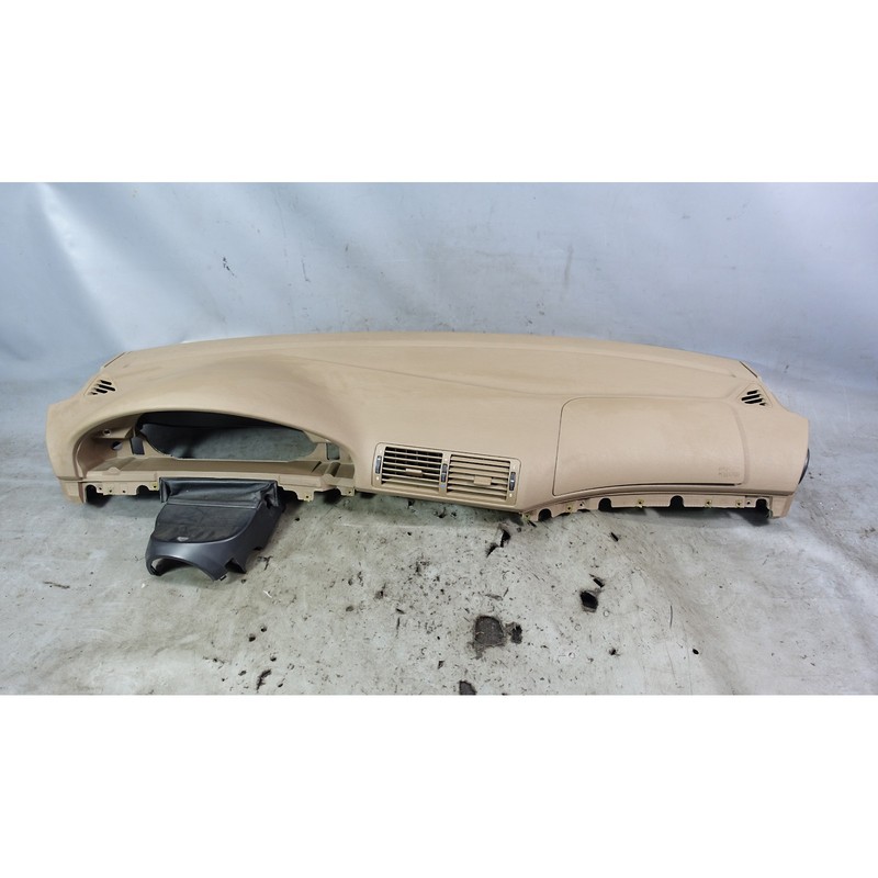 1997-2003 BMW E39 5-Series Factory Dashboard Trim Panel Dark Beige OEM