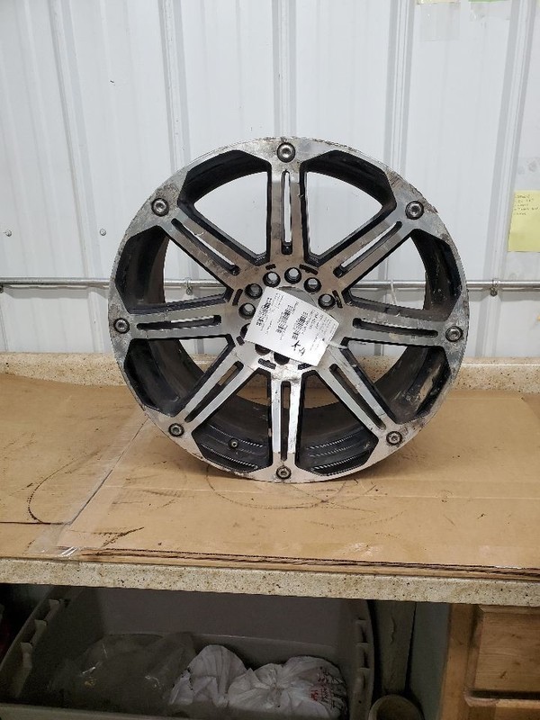 Wheel 18x7-1/2 Aluminum 8 Spoke Chrome Fits 06-07 LINCOLN LT 296305