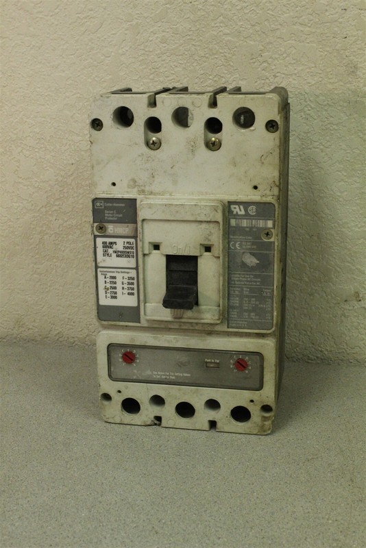 Cutler Hammer Ser. C Circuit Protector 2p HM2PP400X5WS10 *FREE SHIPPING*