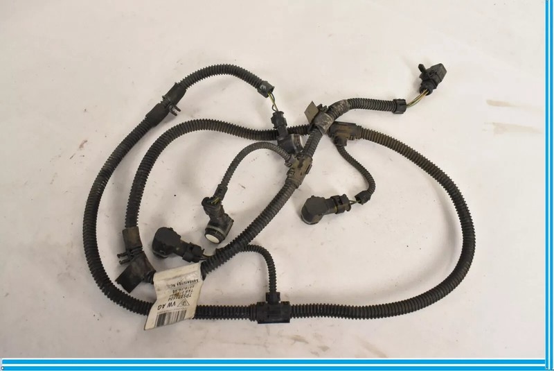11-14 Porsche Cayenne Rear Bumper PDC Parking Sensor Harness 7P5971104 OEM