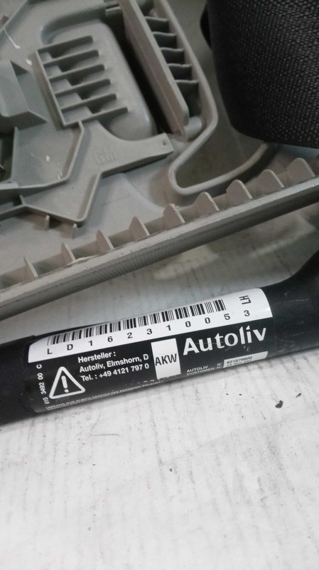 2015 BUICK VERANO OEM Used Blue Seat Belt 124K Miles Warranty NJ25-17247-433465