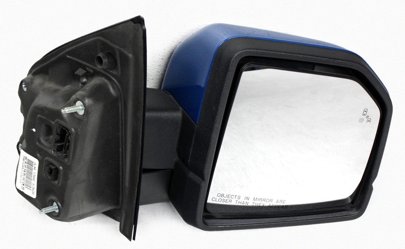 OEM Right Side Exterior Mirror For Ford F150, Velocity Blue, JL34-17682-SJ5KDR