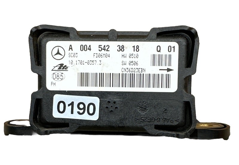 ✅ 06-09 Mercedes W164 ML63 AMG ML350 R350 Yaw Turn Rate Sensor 0045423818 OEM ✅