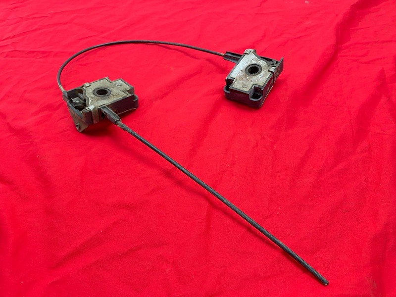 91-02 BMW E36 3 Series M3 Z3 Hood Latch Release Bowden Lock Cable Pair Set OEM ✅