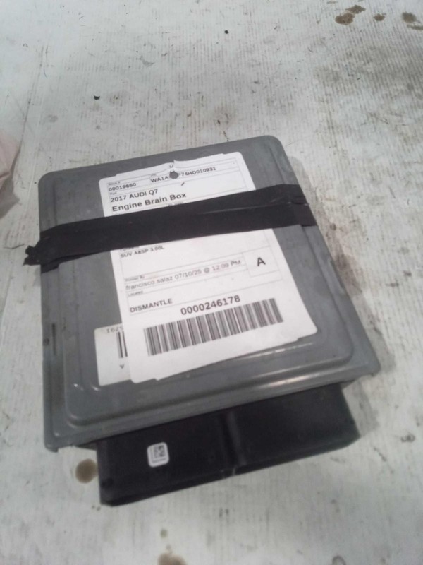 2017 AUDI Q7 Engine Control Module ECM 3.0L OEM 4M0907551A 96K Miles