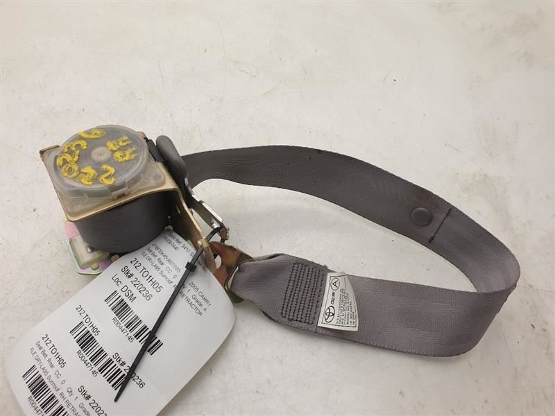 2005 TOYOTA CAMRY XLE PASSENGER SIDE REAR SEAT BELT ASSEMBLY