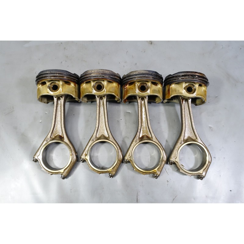 2010-2011 BMW F10 550i E70 50iX N63 V8 Bank 2 Piston and Connecting Rod Set of 4