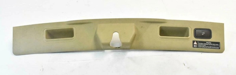 06-13 Mercedes W251 R500 R350 Rear Trunk Tailgate Trim Cover Sill Beige OEM