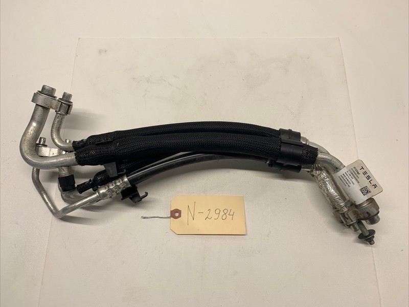 Tesla Model Y AC Line Supermanifold to HVAC Assembly 1502022-00-D OEM N-2984 S24