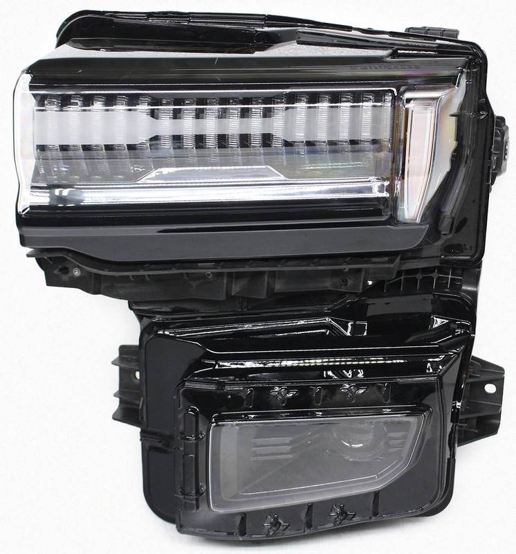 OEM Left Driver Side LED Headlamp For 2022-24 GMC Hummer EV 86819280 Bezel Marks