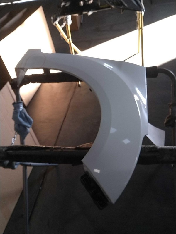 Hyundai Veloster 2016 Right Fender White 663212V010 2591