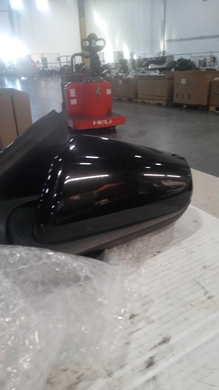 2019 GMC Terrain Left Door Mirror Black w/Blind Spot Alert 7590651