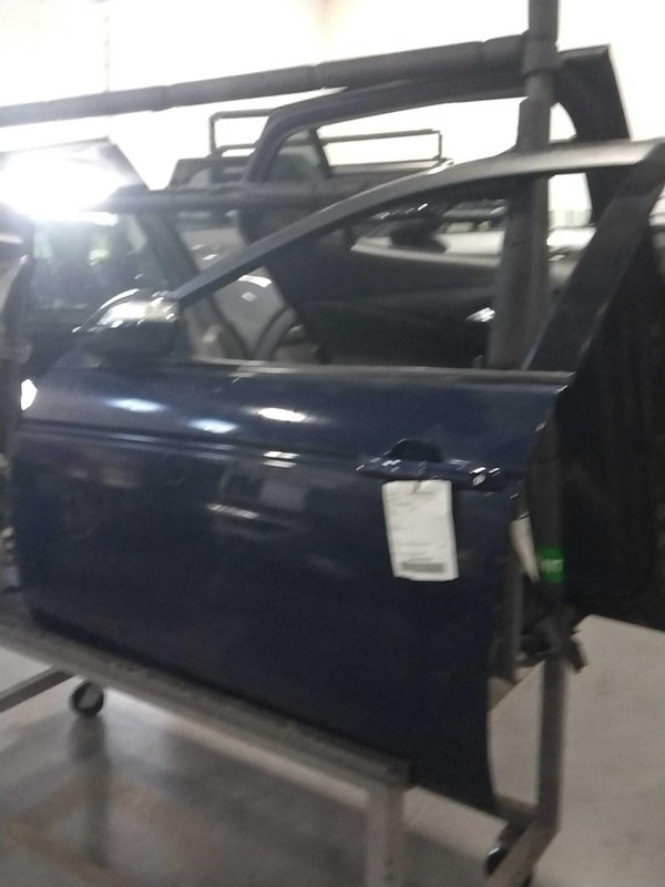 2007 Acura TL Front Left Door Blue 4DR SED Used OEM Part 466378